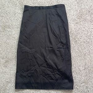 Dolce & Gabbana silky black skirt